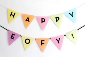 End of financial year